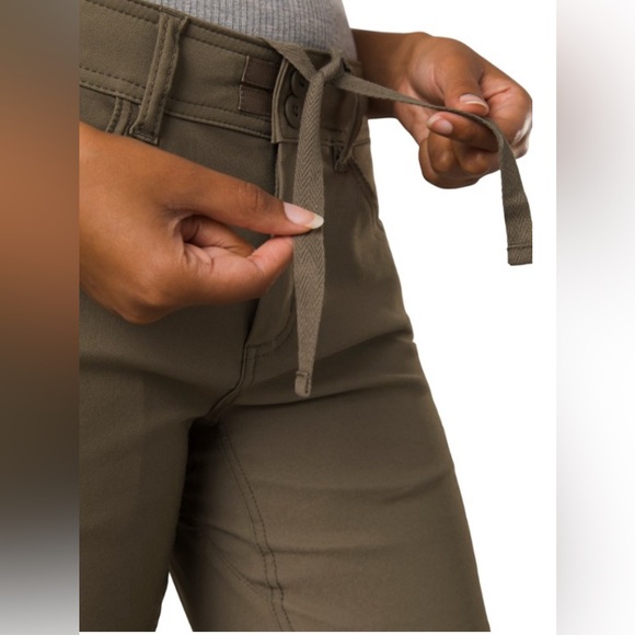 prAna Halle Capri II in Slate Green Standard Fit Outdoor Hiking Size 4 NWT - Picture 15 of 16